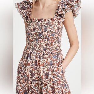 Love The Label smocked tiered Maxi Dress